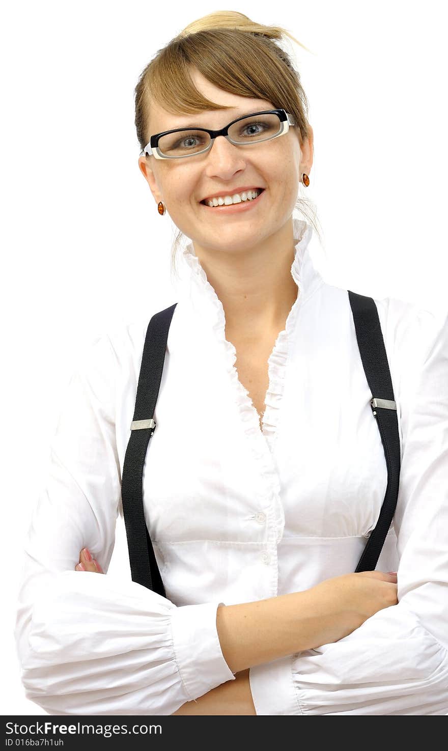 Beautiful smiling businesswoman