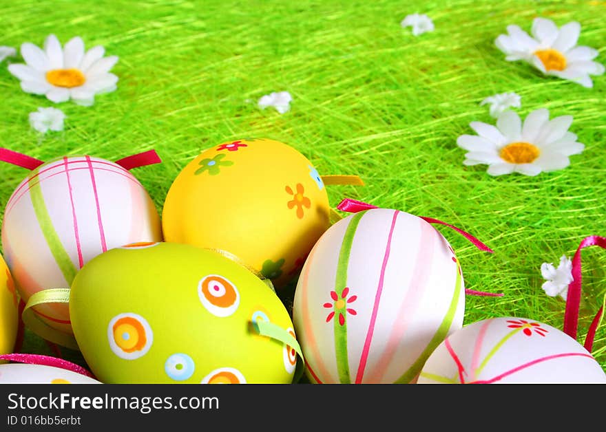 Painted Easter eggs