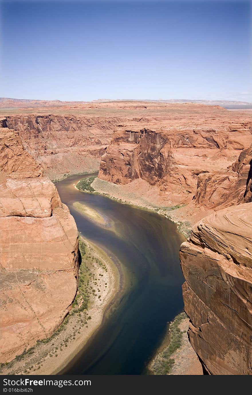 View of Horseshoe Bend, Utah