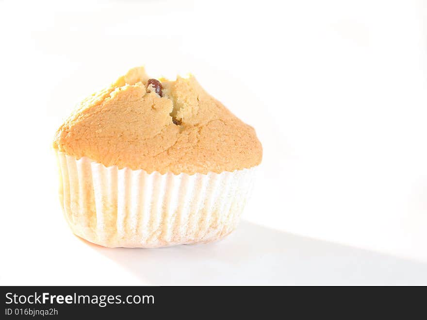 Photograph of muffin bread in morning