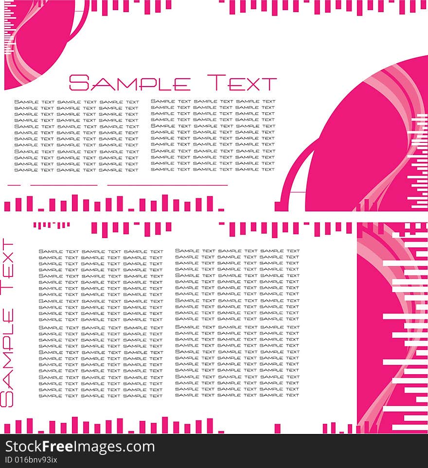 High Quality Template Abstract Vector