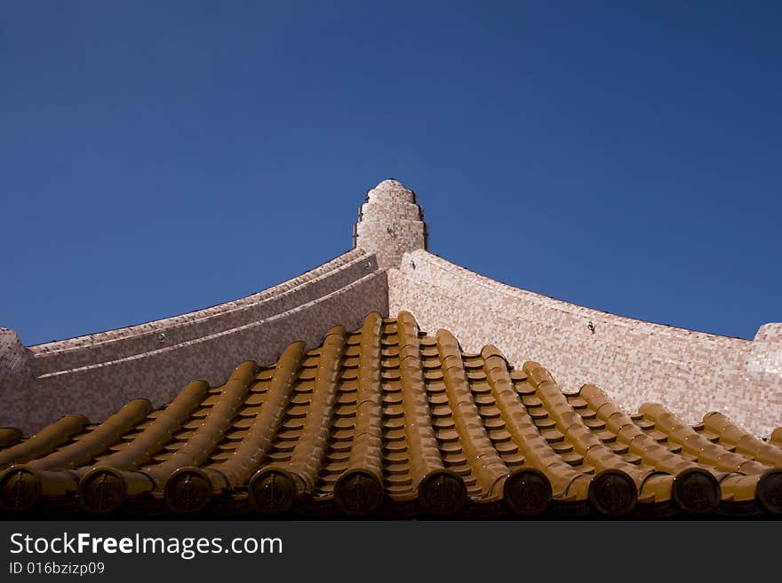 Chinese roof top