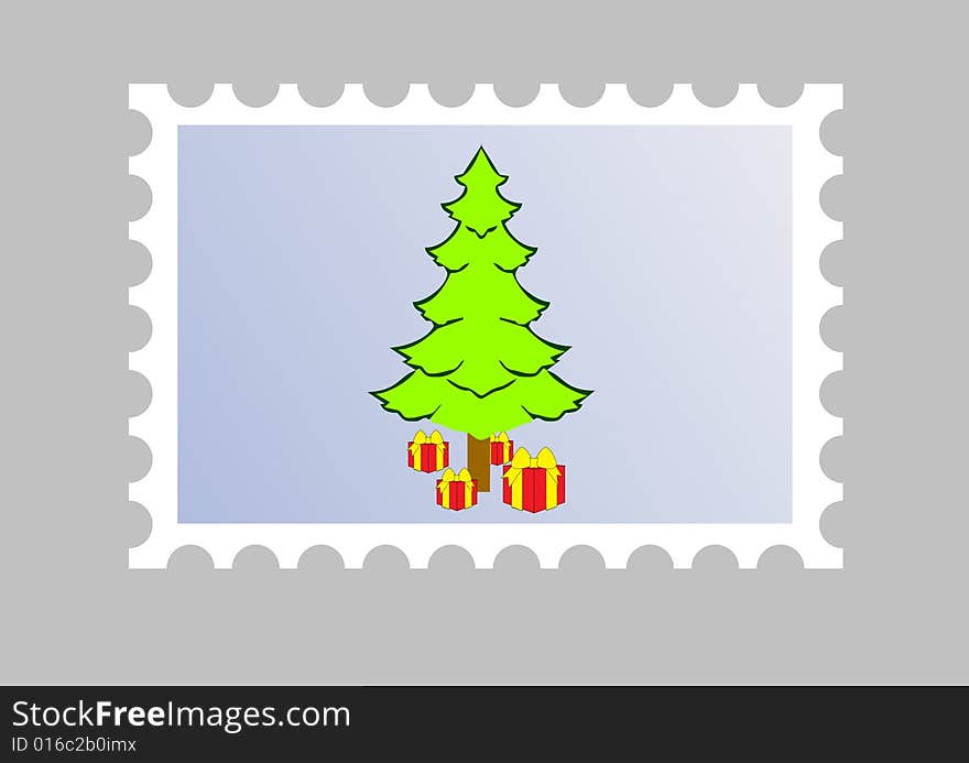 Xmas Email Stamp