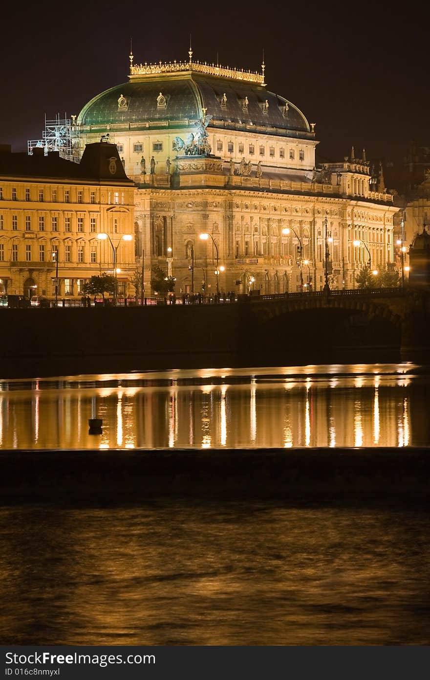 National theater at night