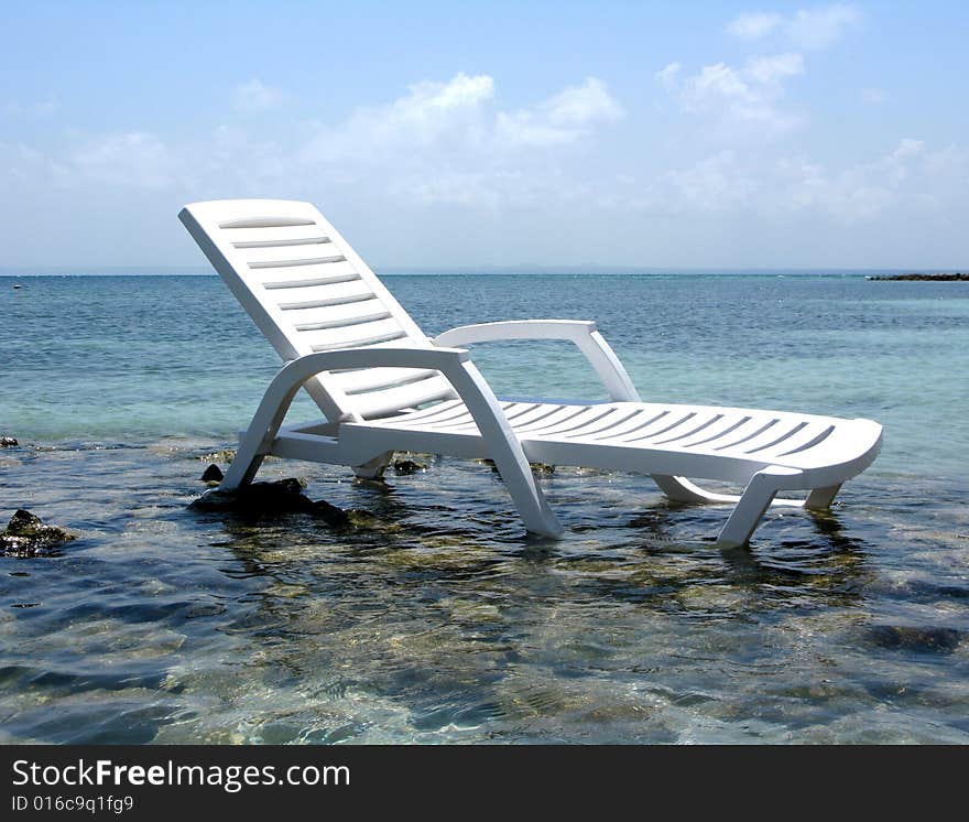 Chair on the beach