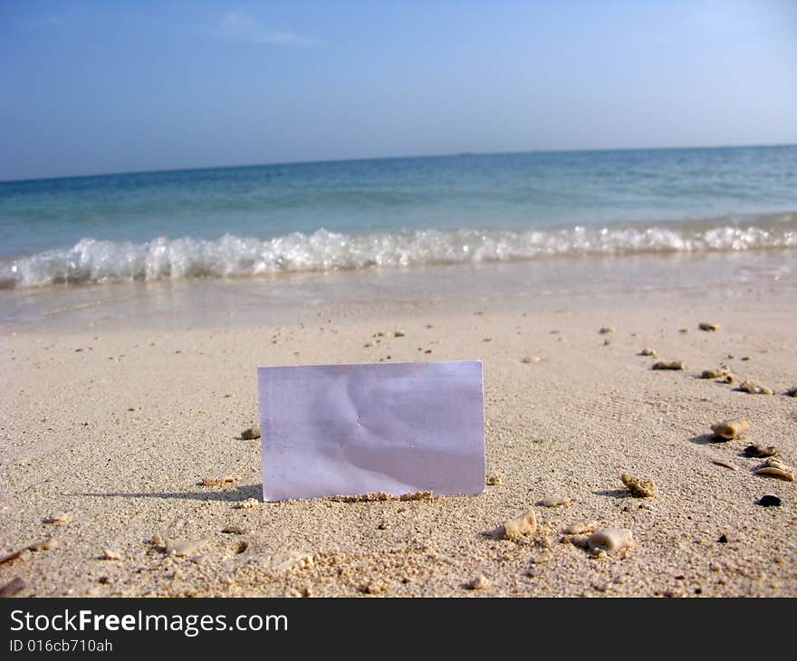 Beautiful tropical beach in the caribbean. Beautiful tropical beach in the caribbean