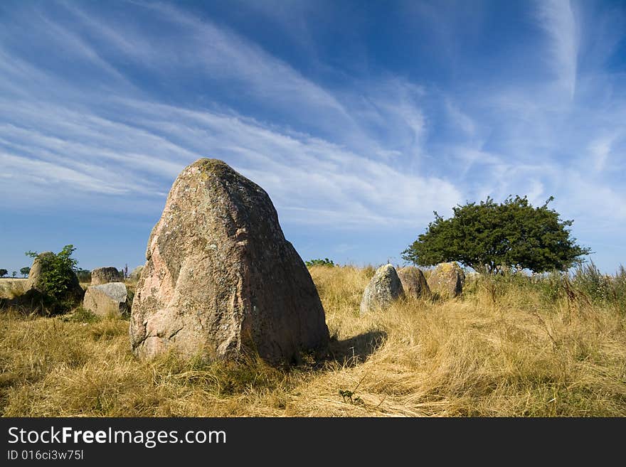 Gravesite stones