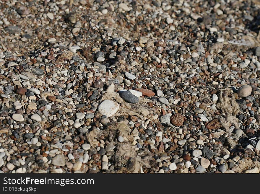 Pebble stones texture