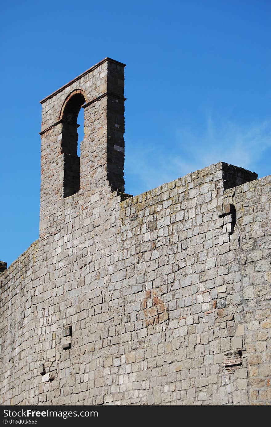 Arch in Viterbo, Italy