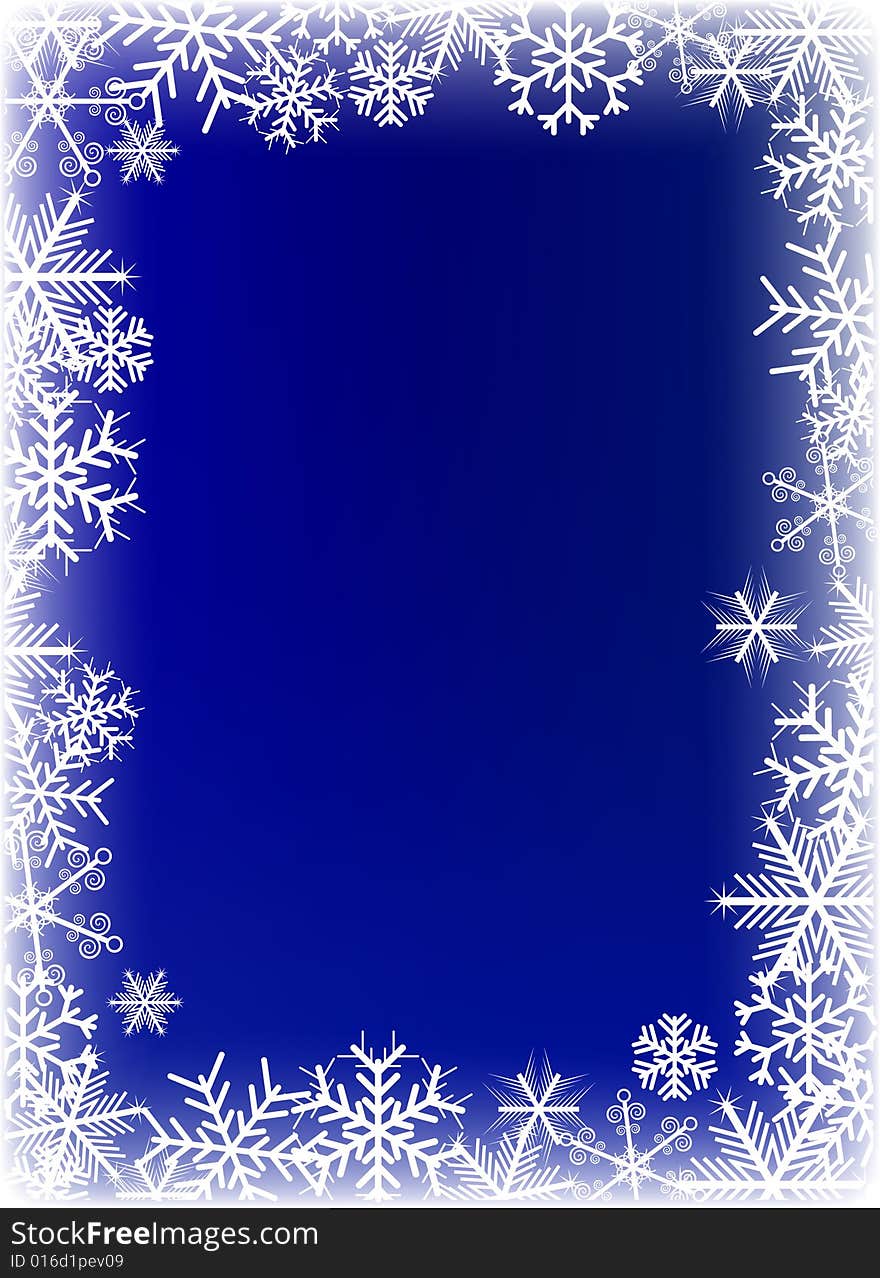 Blue christmas background. Vector illustration. Blue christmas background. Vector illustration.