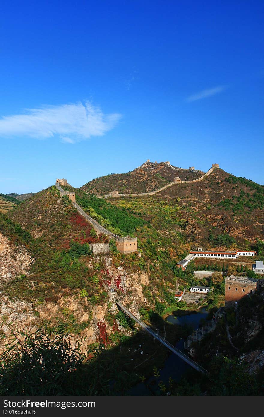 The Simatai Great Wall is celebrated for its steepness, queerness and intactness. The main tourist attractions include the Stairway to Heaven, the Fairy Tower, the Heaven Bridge and the Wangjinglou Tower.