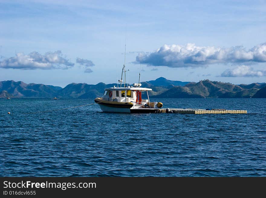 Boat and scenery