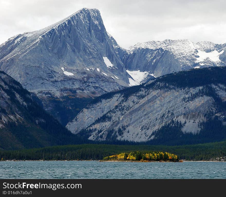 Upper Lake at Kananaskis Country Alberta Canada. Upper Lake at Kananaskis Country Alberta Canada