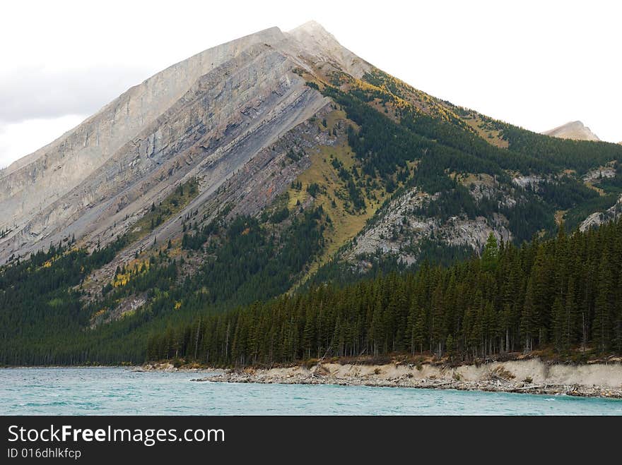 Upper Lake at Kananaskis Country Alberta Canada