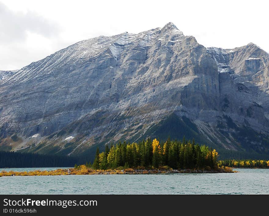 Upper Lake at Kananaskis Country Alberta Canada. Upper Lake at Kananaskis Country Alberta Canada