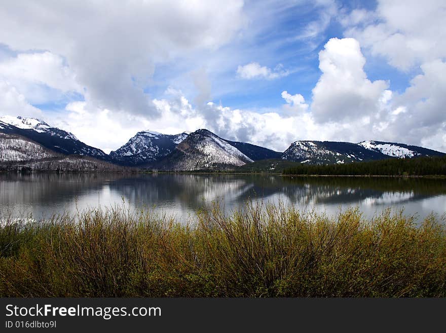 Jackson lake in Grand Teton national park, 200605, . Jackson lake in Grand Teton national park, 200605,