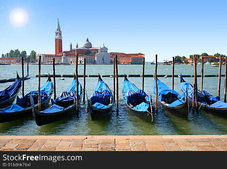 Venice. Grand canal. Early morning