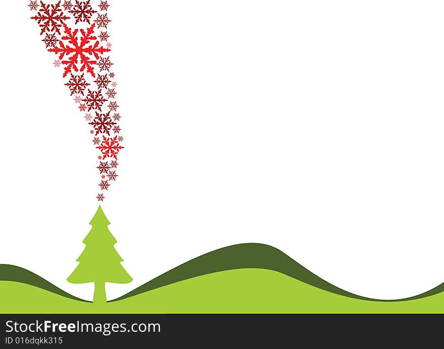 Christmas background with snowflakes design. Christmas background with snowflakes design