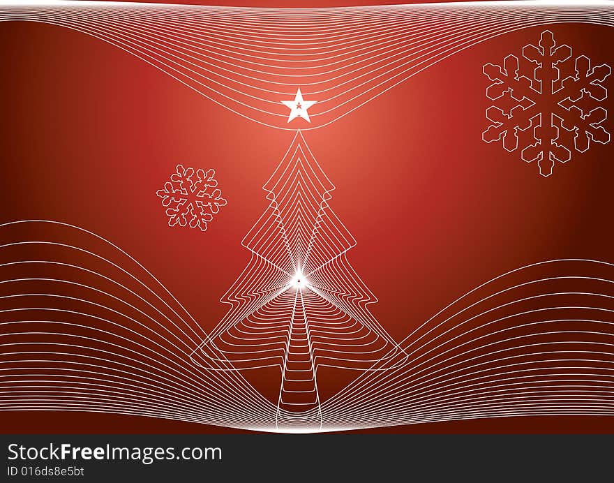 Christmas background with snowflakes design. Christmas background with snowflakes design