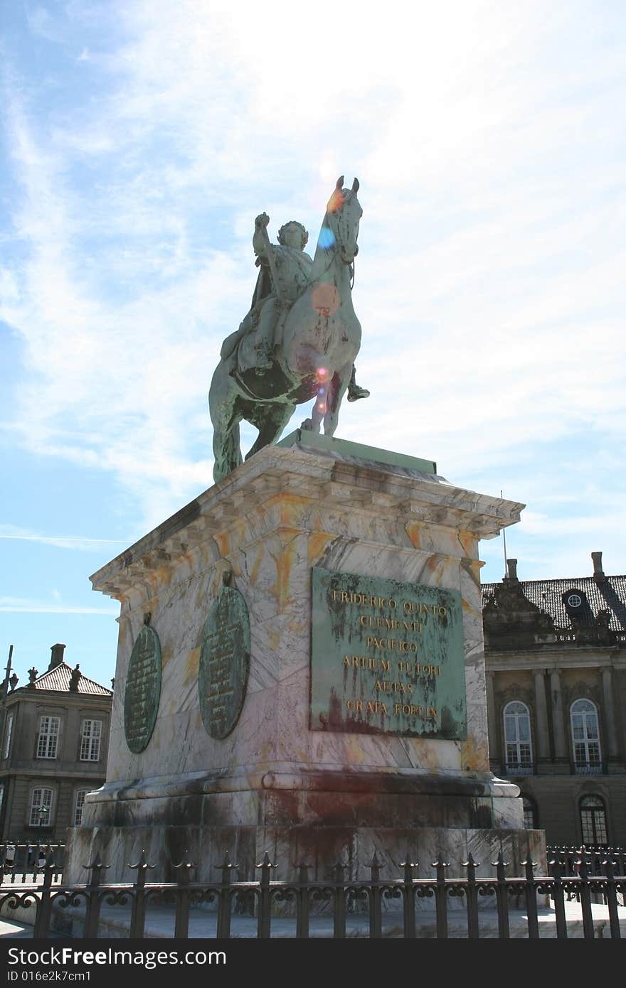 Statue in Copenhagen