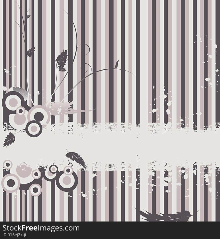 Vector Abstract Striped Backdrop