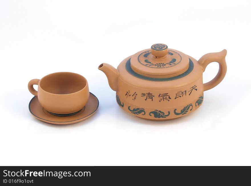 Traditional chinese tea service