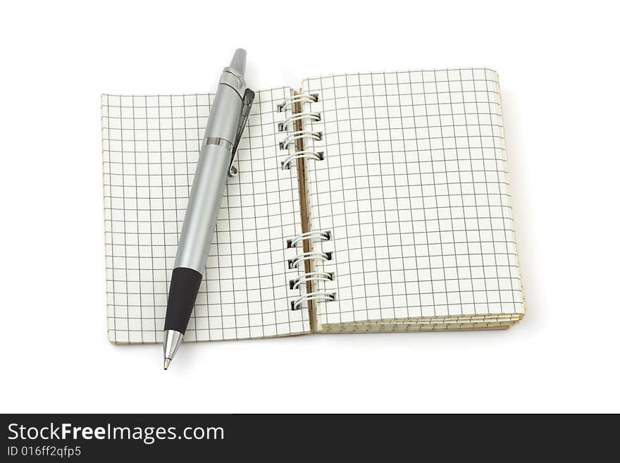 Pen and note pad