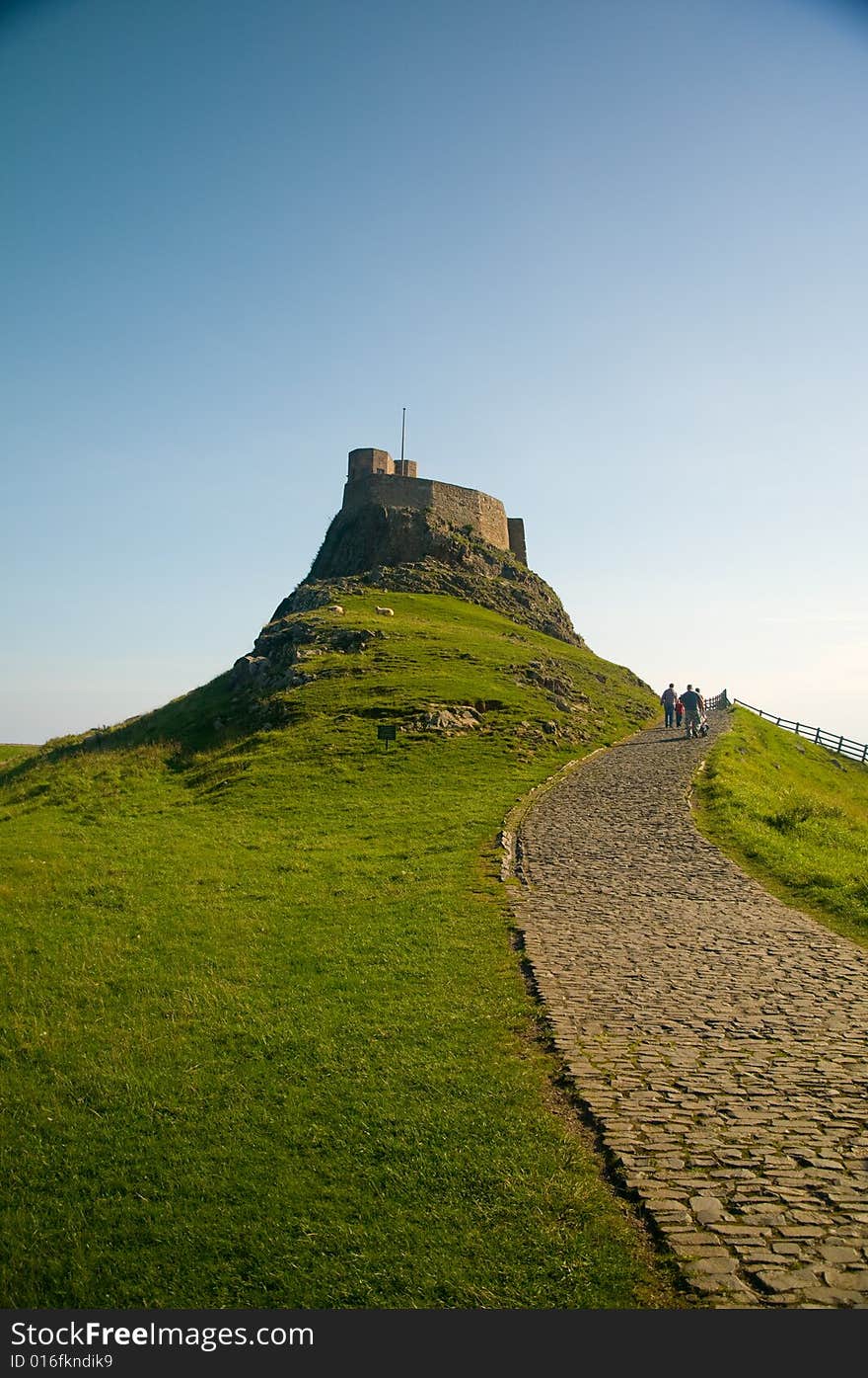 Pathway To The Castle