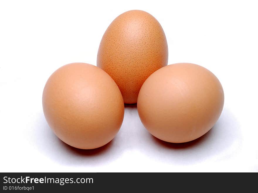 Three eggs