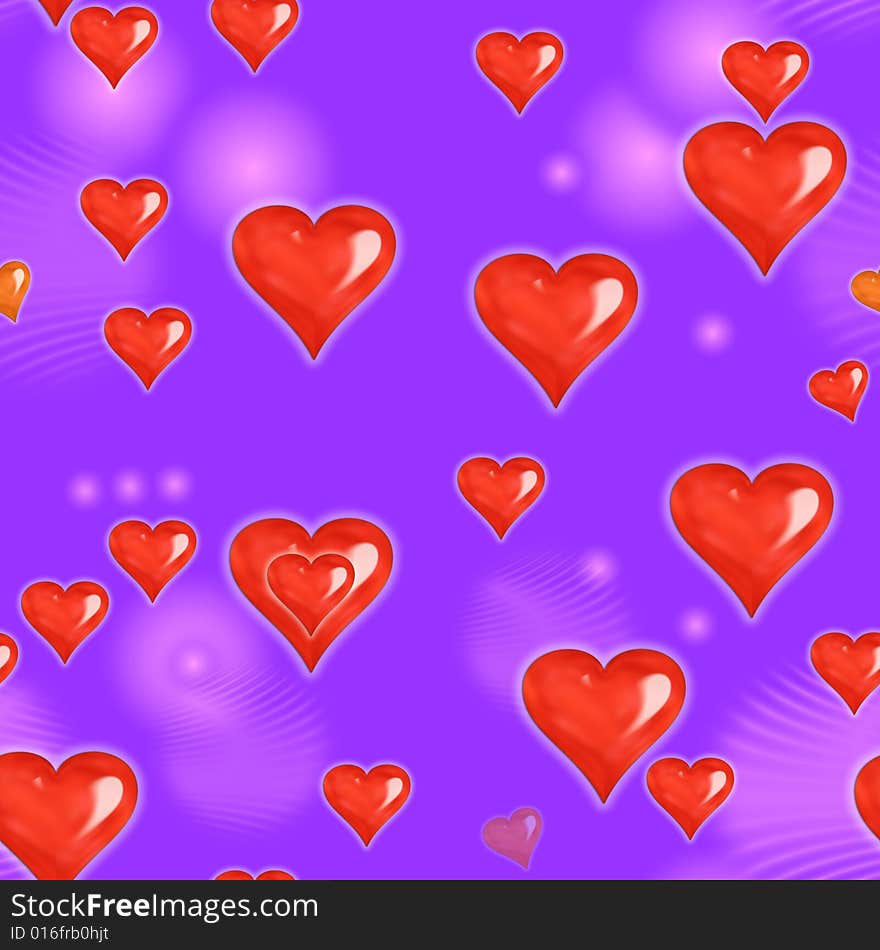 Abstract valentine hearts Seamless texture background. Abstract valentine hearts Seamless texture background