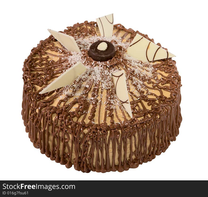 Cake honey (Objects with Clipping Paths). Cake honey (Objects with Clipping Paths)