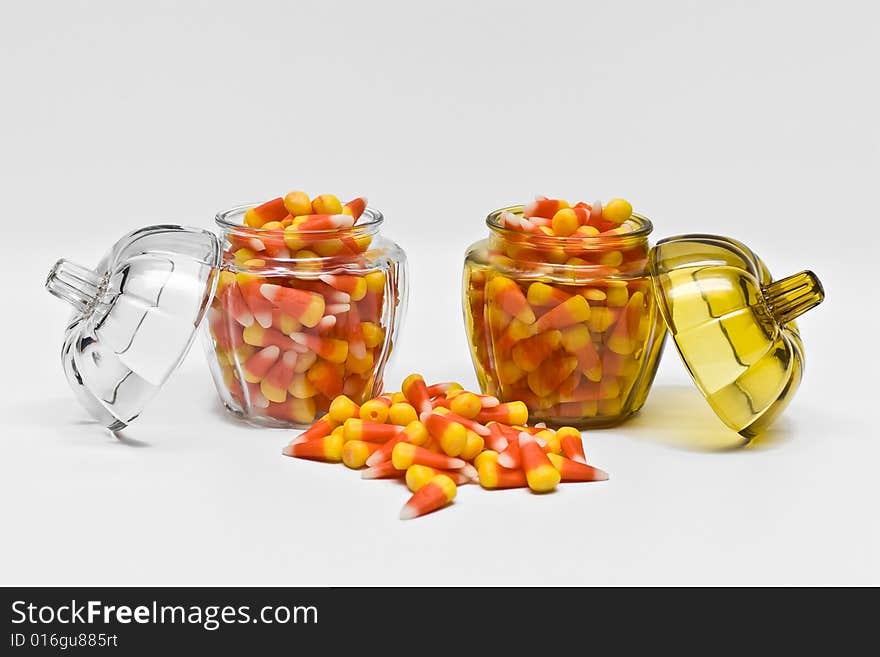 Candy Corn In Jar