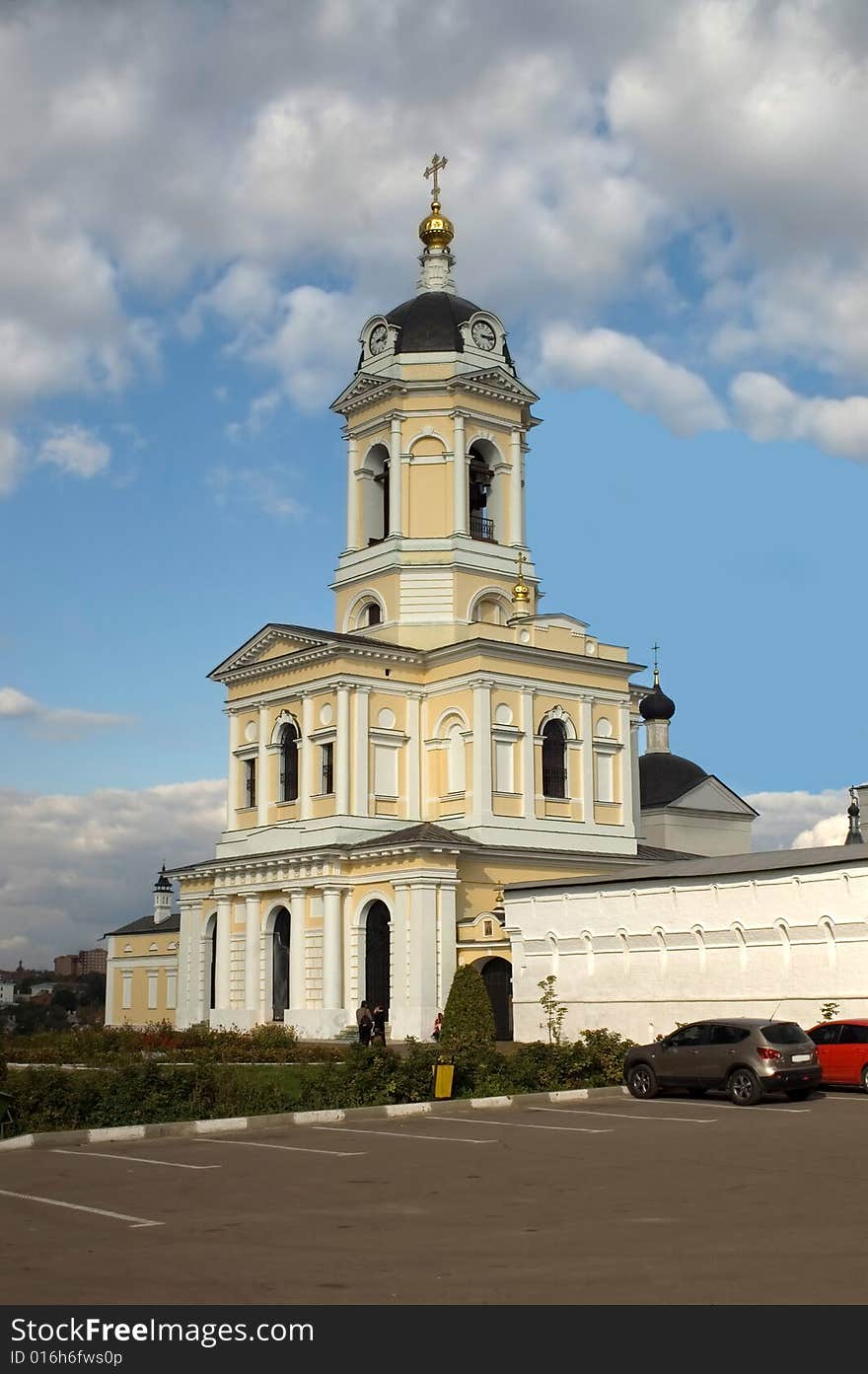 Monastery in Russia near Moscow