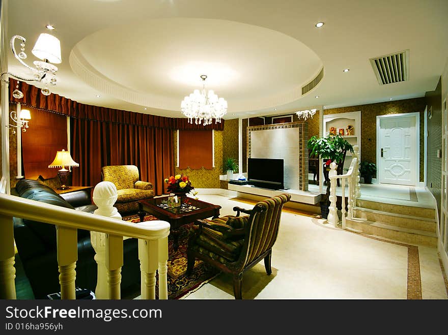 Beijing, China, the modern home decoration and fitting-out