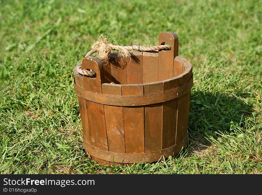 Wooden Bucket