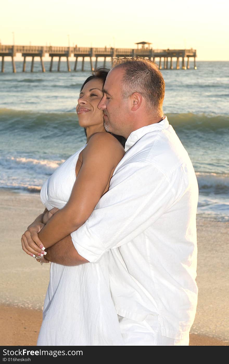 Couple at the Beach