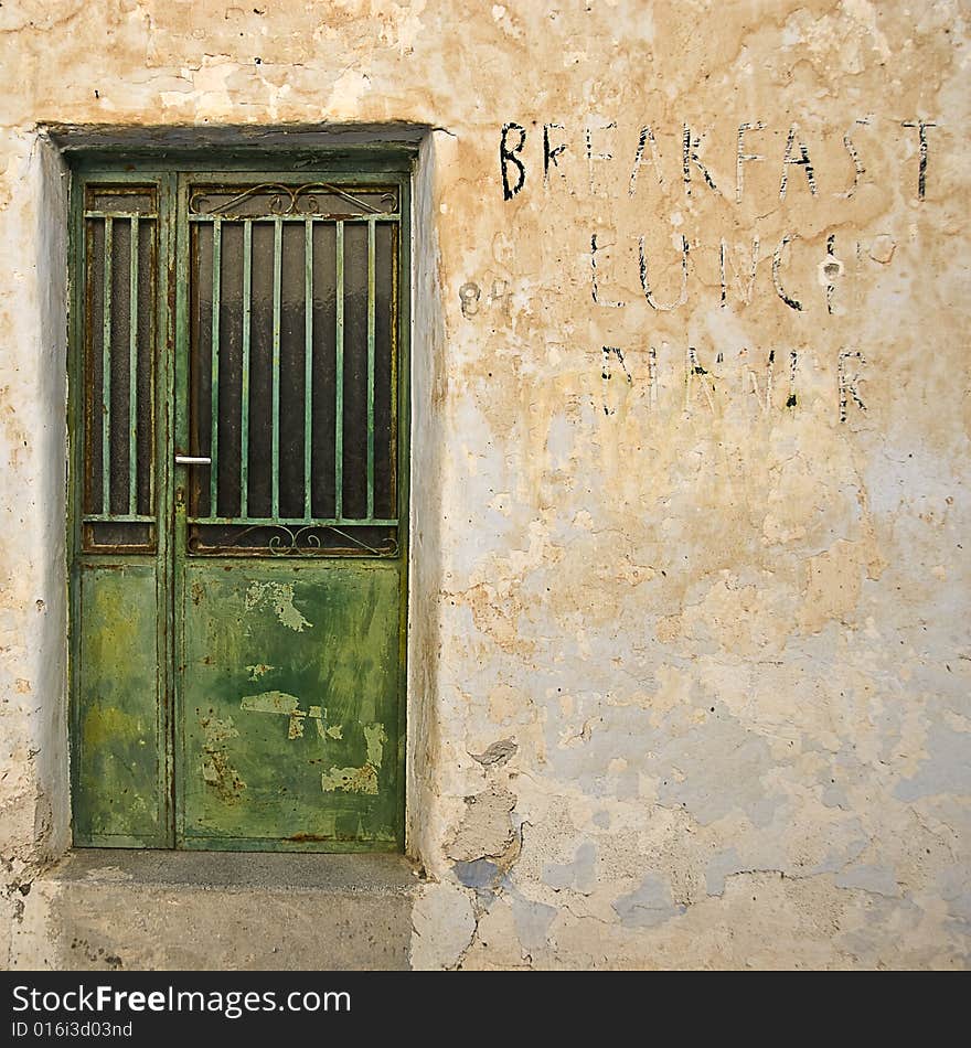 Decayed entrance