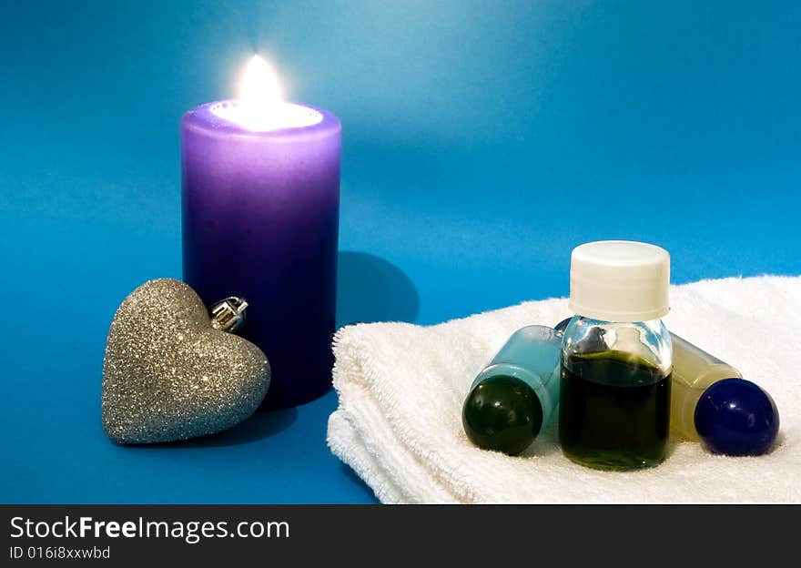 A Aromatherapy With Candle Light