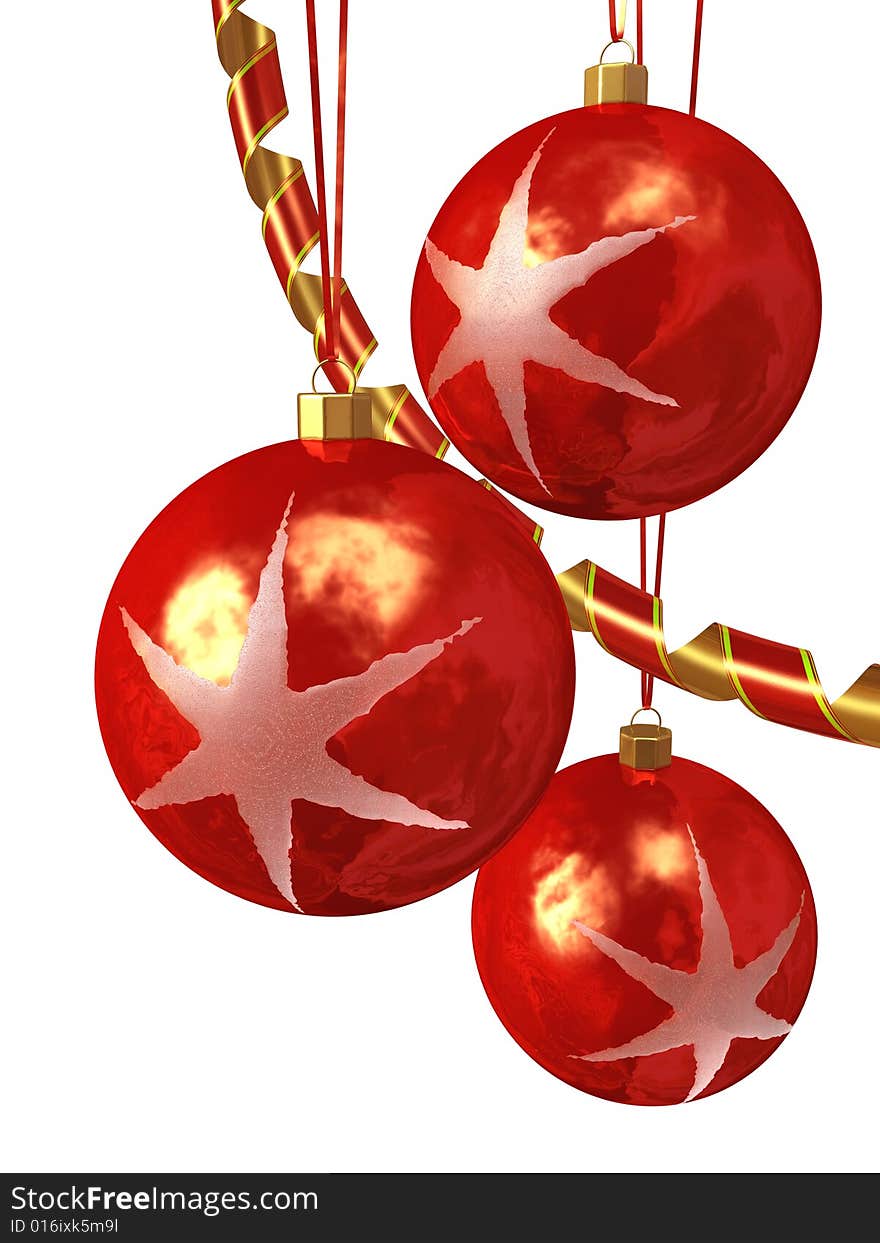 Christmas balls and ornaments