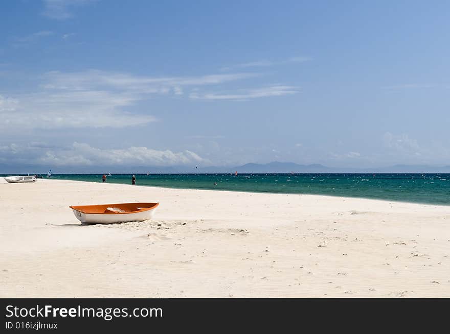 Boat Near The Ocean