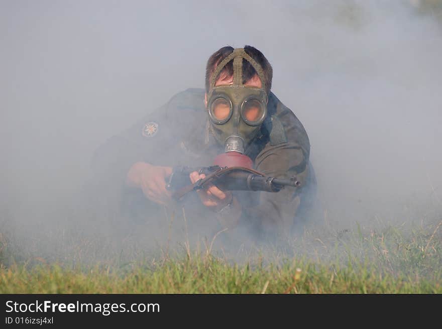 German Soldier  WW2 Reenacting