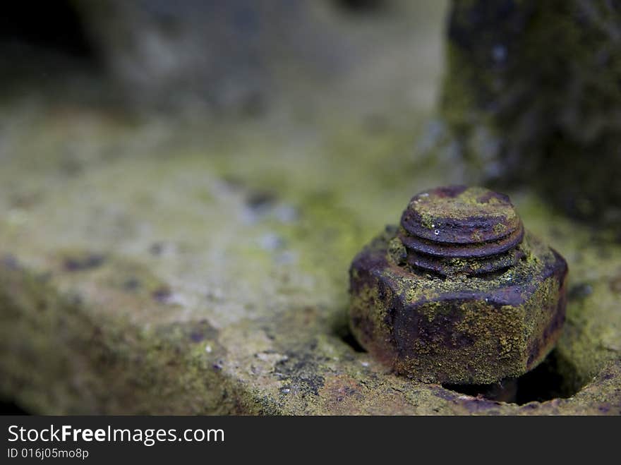 Rusty screw