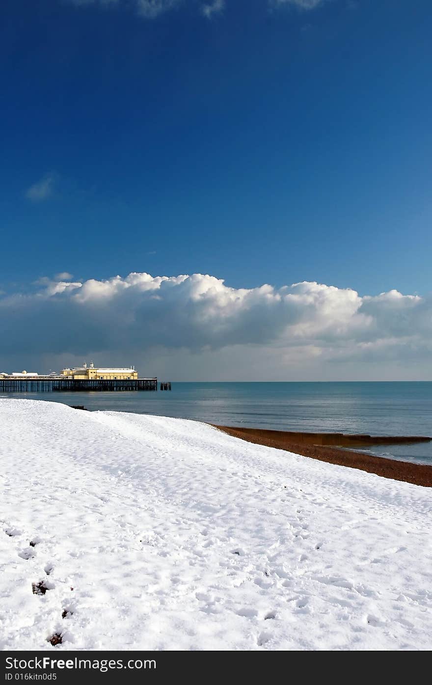 Hastings Pier in the Snow-2