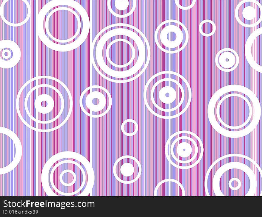 Abstract circles background