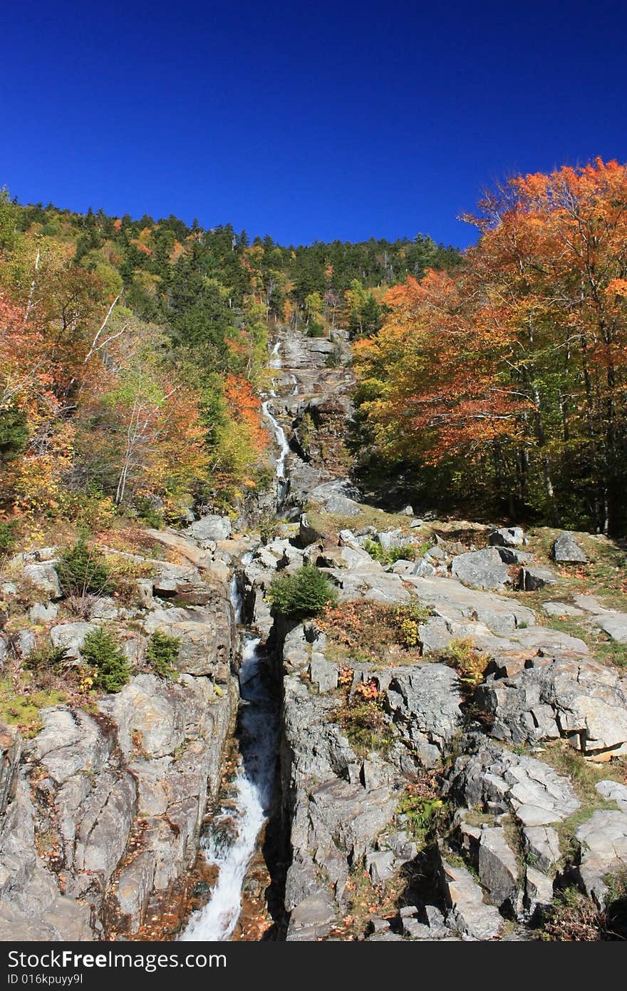 Water Fall On Mount Washington