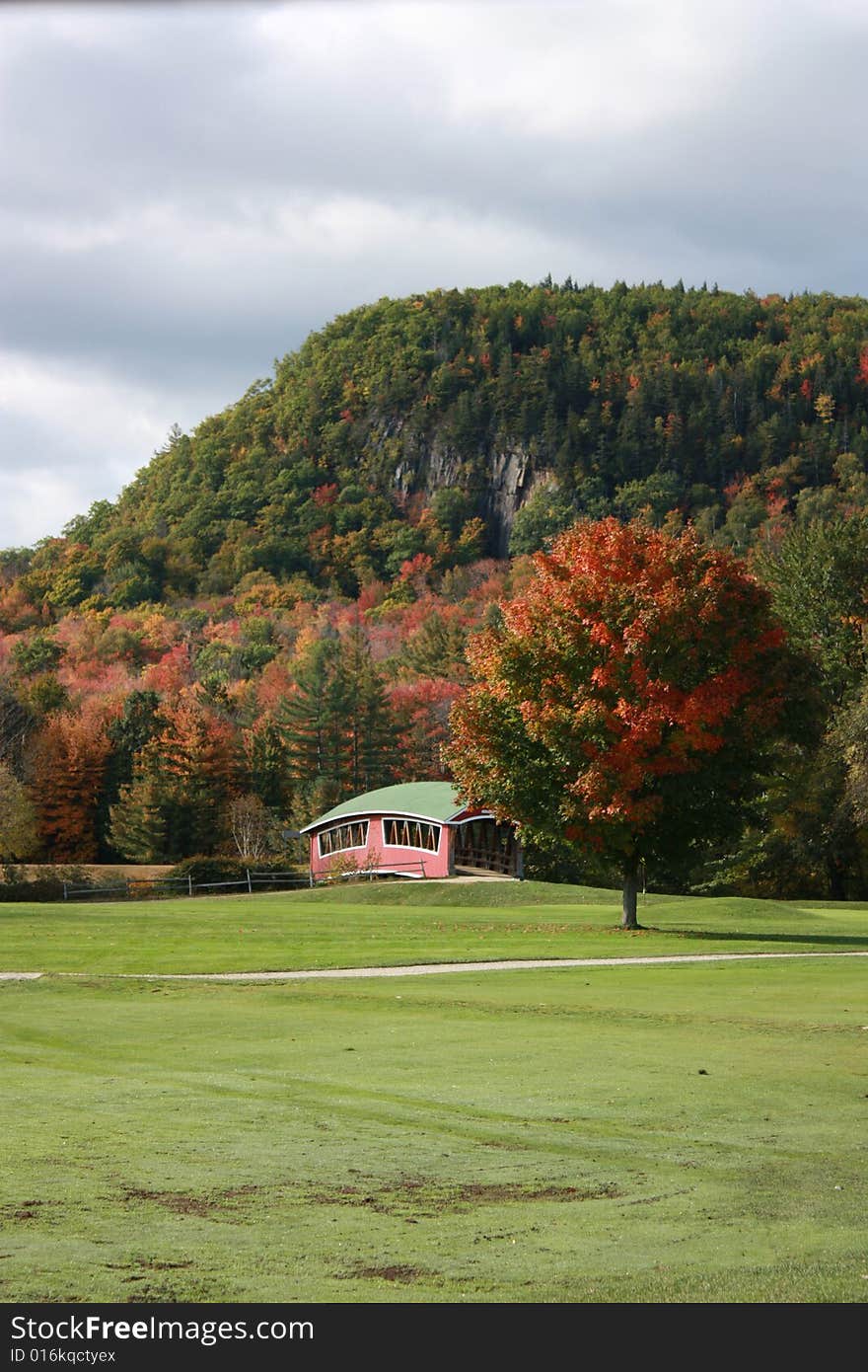 Golfing in New England