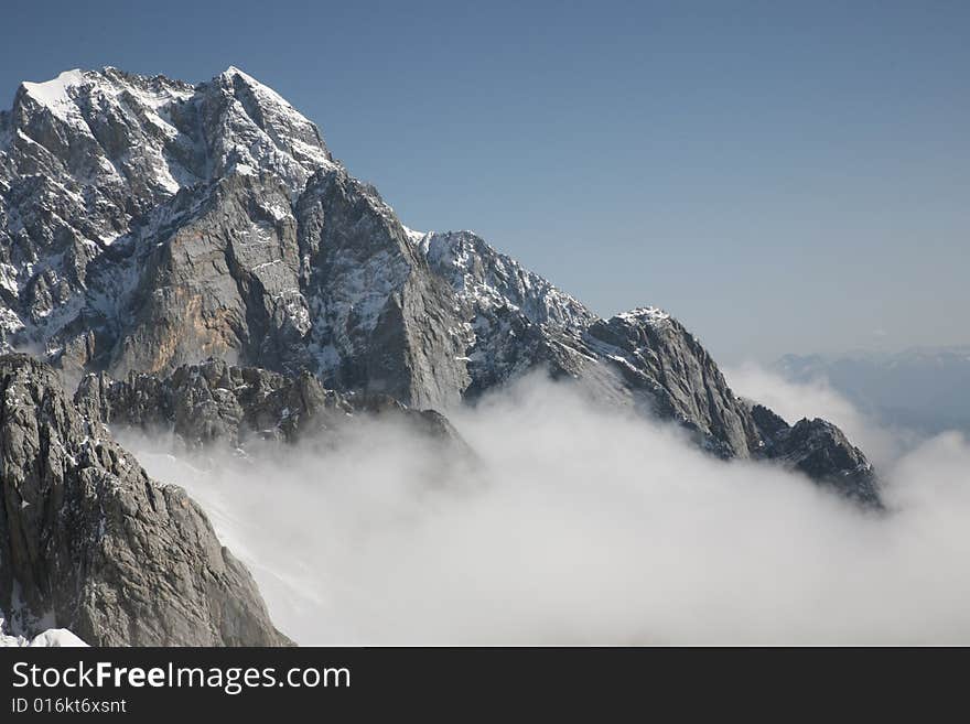 Snow mountain in Li Jiang