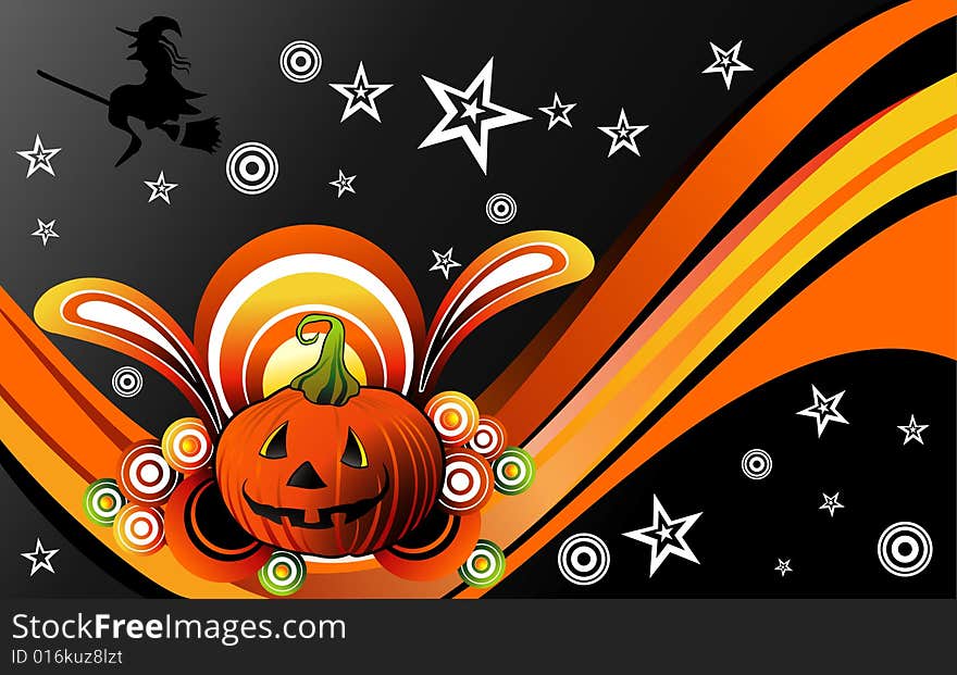 Vector halloween illustration