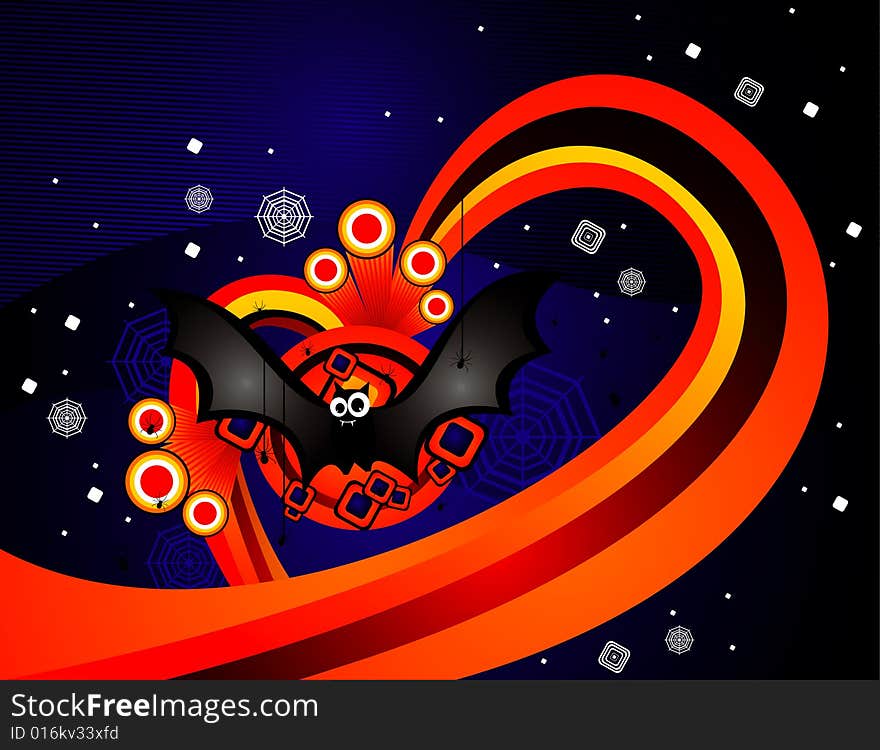 Vector halloween illustration