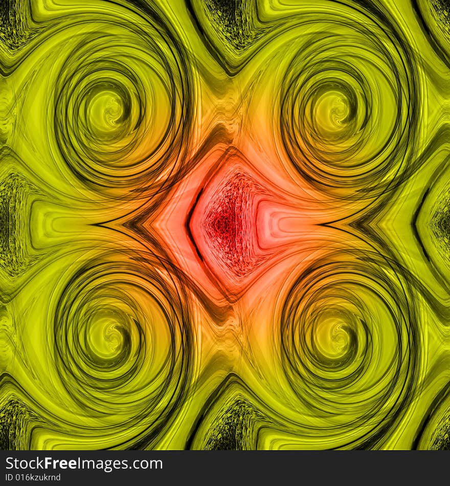 Varicoloured abstract background scene with patterns. Varicoloured abstract background scene with patterns